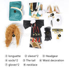 Genshin Impact Miss Hina Inugami Cosplay Costumes coscarnival01118436