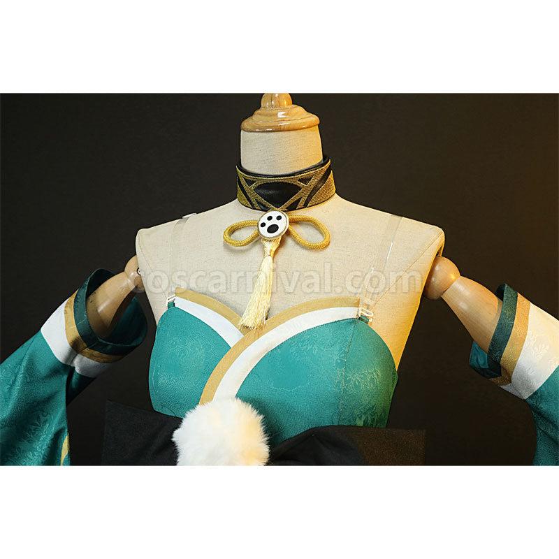 Genshin Impact Miss Hina Inugami Cosplay Costumes coscarnival01118455
