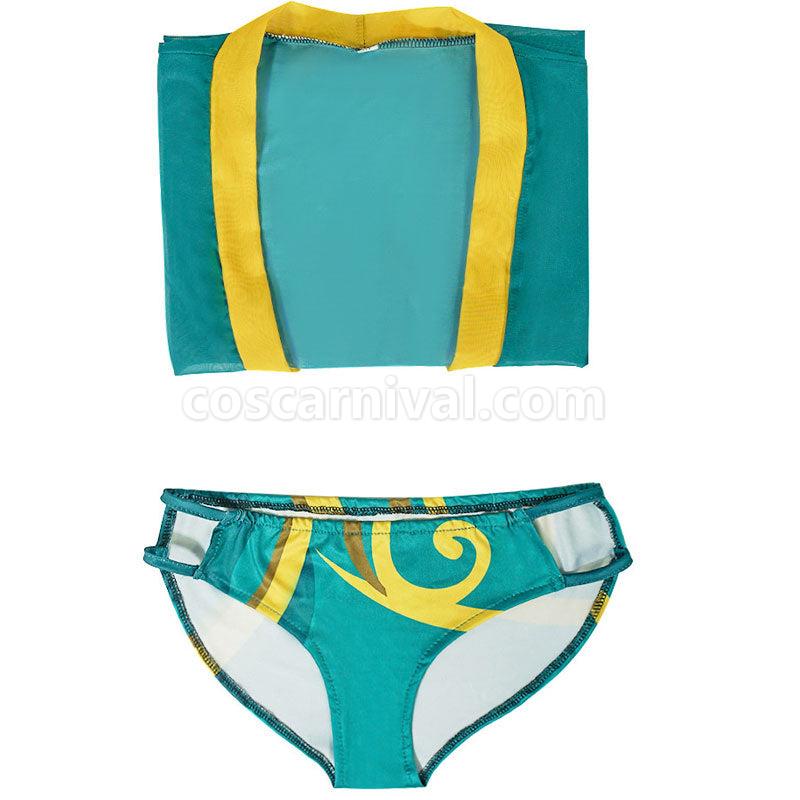 Genshin Impact Miss Hina Inugami Swimsuit Cosplay Costumes coscarnival01115906