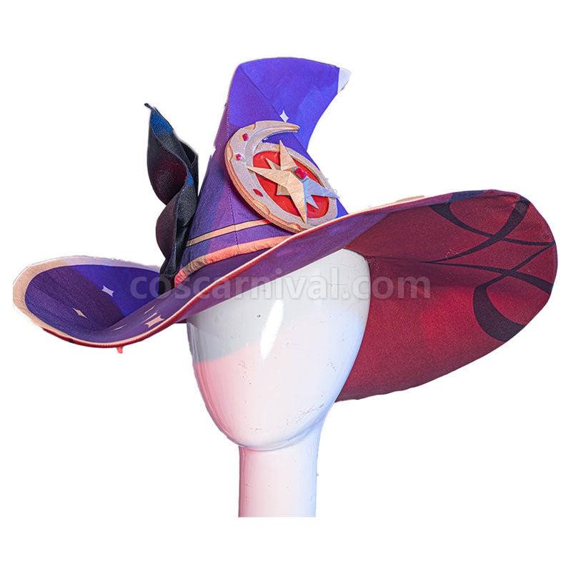 Genshin Impact Mona Megistus Fullset Cosplay Costumes coscarnival011112654