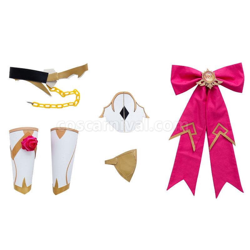 Genshin Impact Noelle Fullsuit Cosplay Costumes coscarnival011111941