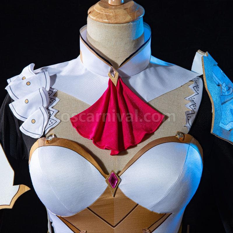 Genshin Impact Noelle Fullsuit Cosplay Costumes coscarnival011111950