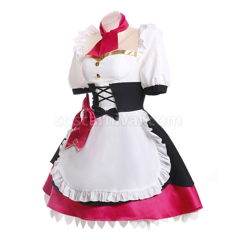 Genshin Impact Noelle Maid Cosplay Costumes coscarnival01119610