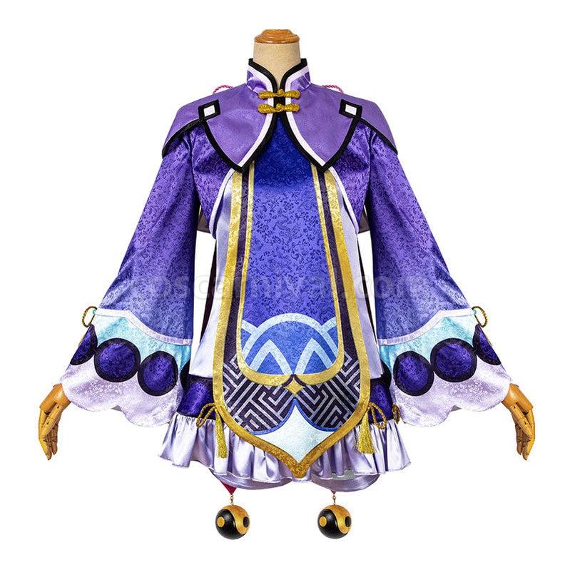 Genshin Impact QiQi Fullset Cosplay Costumes coscarnival011112521