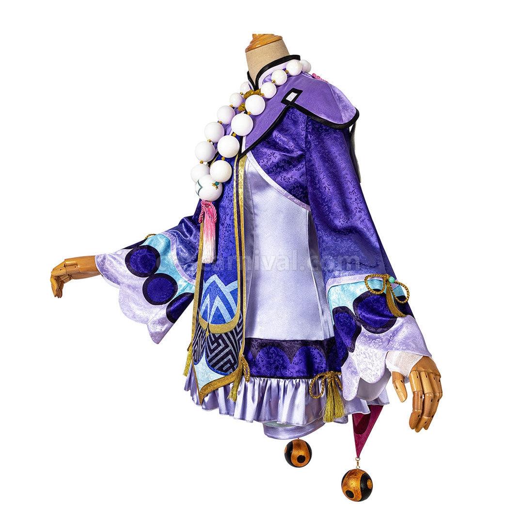 Genshin Impact QiQi Fullset Cosplay Costumes coscarnival011112528