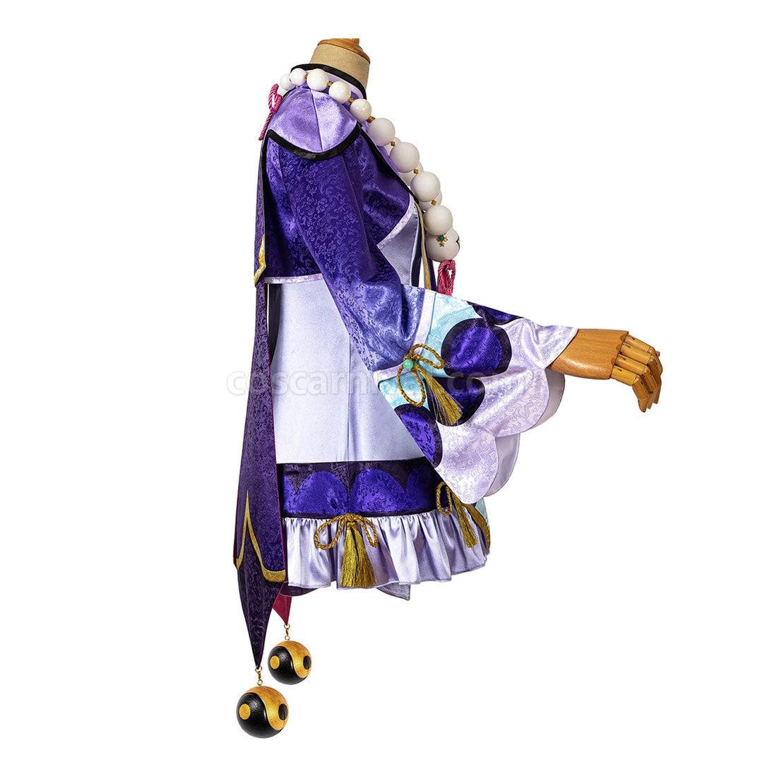 Genshin Impact QiQi Fullset Cosplay Costumes coscarnival011112540