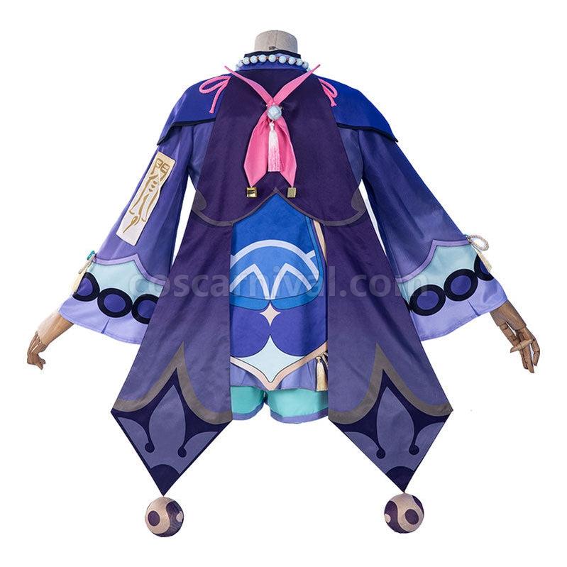 Genshin Impact QiQi Fullset Cosplay Costumes coscarnival011112707