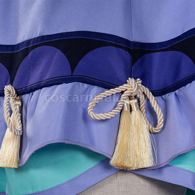 Genshin Impact QiQi Fullset Cosplay Costumes coscarnival011112742