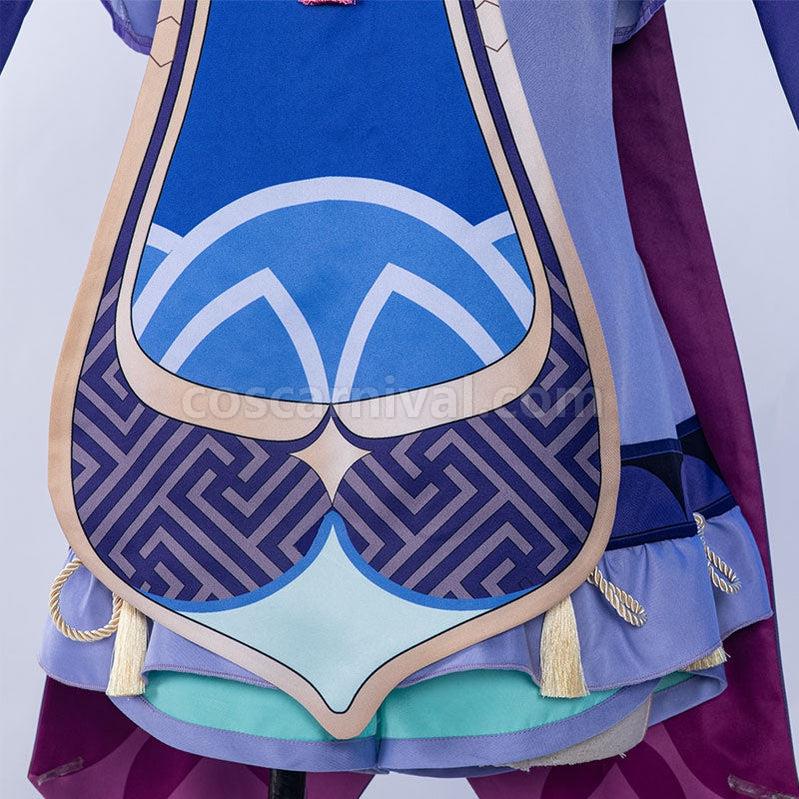 Genshin Impact QiQi Fullset Cosplay Costumes coscarnival011112754
