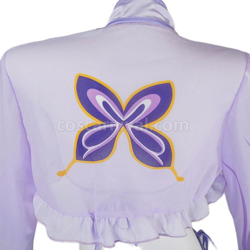 Genshin Impact Raiden Shogun Baal Swimsuit Cosplay Costumes coscarnival01115576