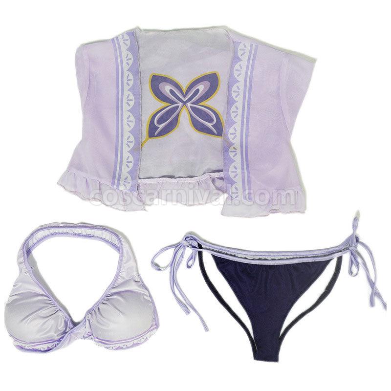 Genshin Impact Raiden Shogun Baal Swimsuit Cosplay Costumes coscarnival01115583