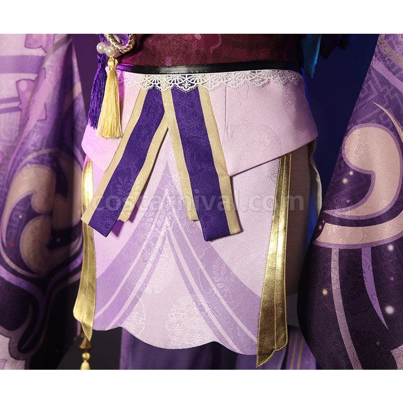 Genshin Impact Raiden Shogun Fullset Cosplay Costumes coscarnival011110702
