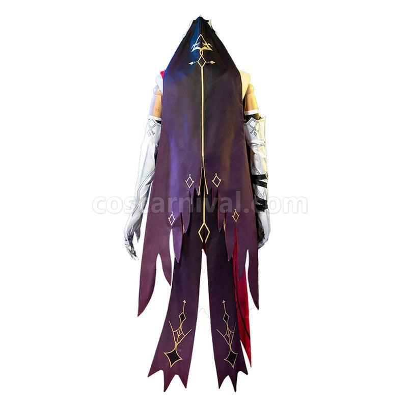 Genshin Impact Rosaria Fullsuit Cosplay Costumes coscarnival011111889