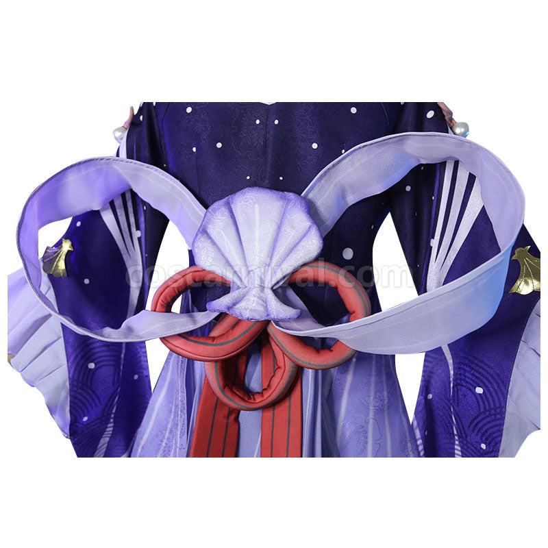 Genshin Impact Sangonomiya Kokomi Fullset Cosplay Costumes coscarnival011110122