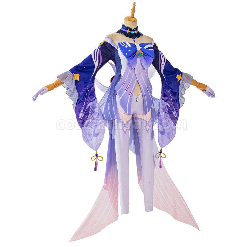 Genshin Impact Sangonomiya Kokomi Halloween Cosplay Costumes coscarnival011110032