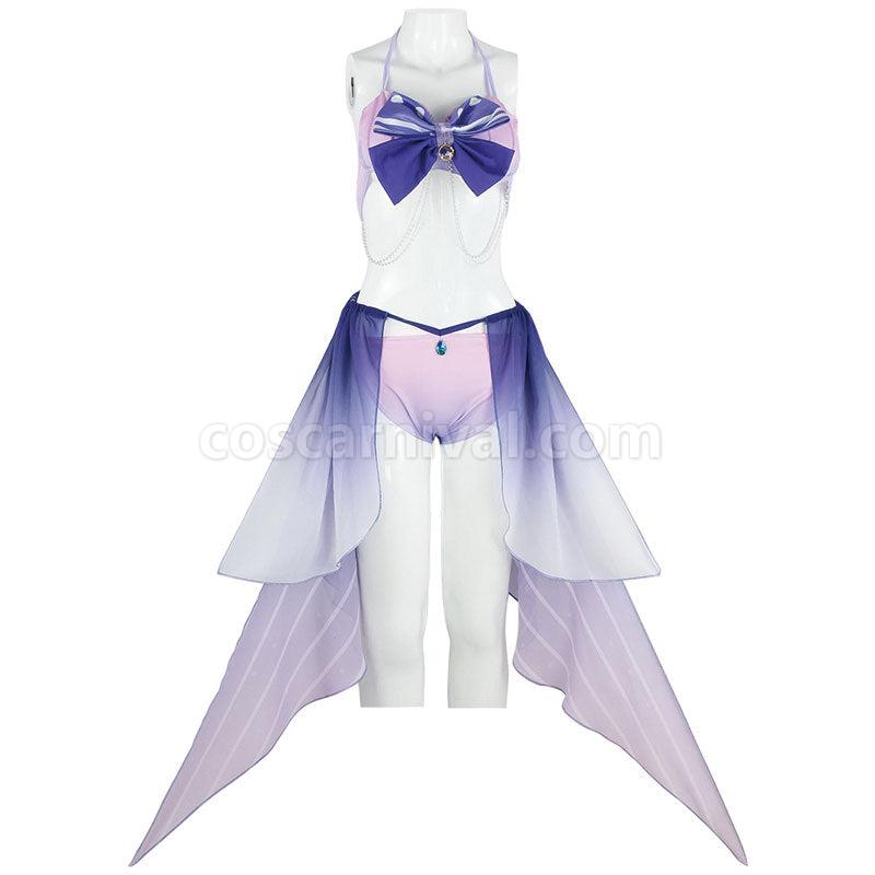 Genshin Impact Sangonomiya Kokomi Swimsuit Cosplay Costumes coscarnival01115306