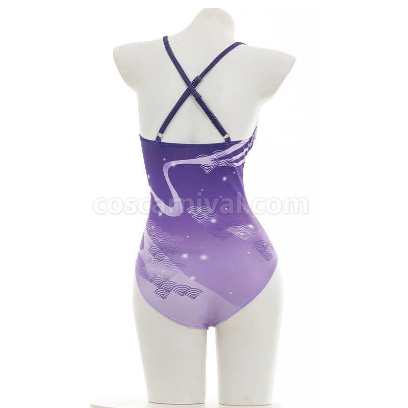 Genshin Impact Sangonomiya Kokomi Swimsuit Jumpsuit Cosplay Costumes coscarnival01115337