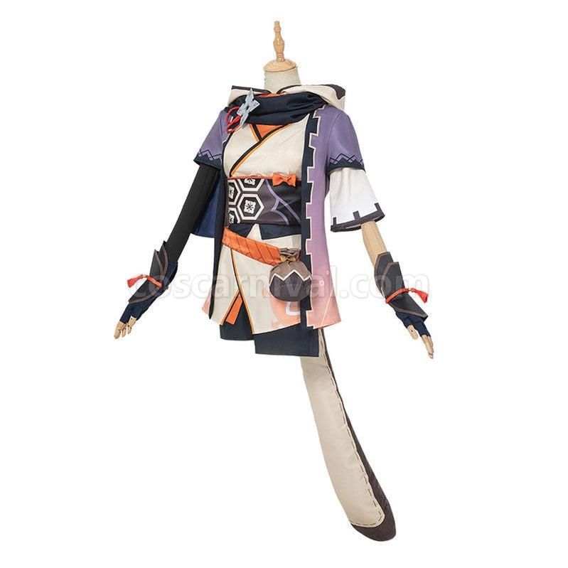 Genshin Impact Sayu Fullsuit Cosplay Costumes coscarnival011110455