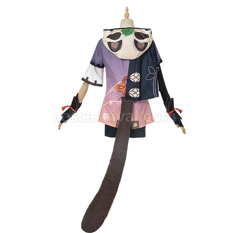 Genshin Impact Sayu Fullsuit Cosplay Costumes coscarnival011110463