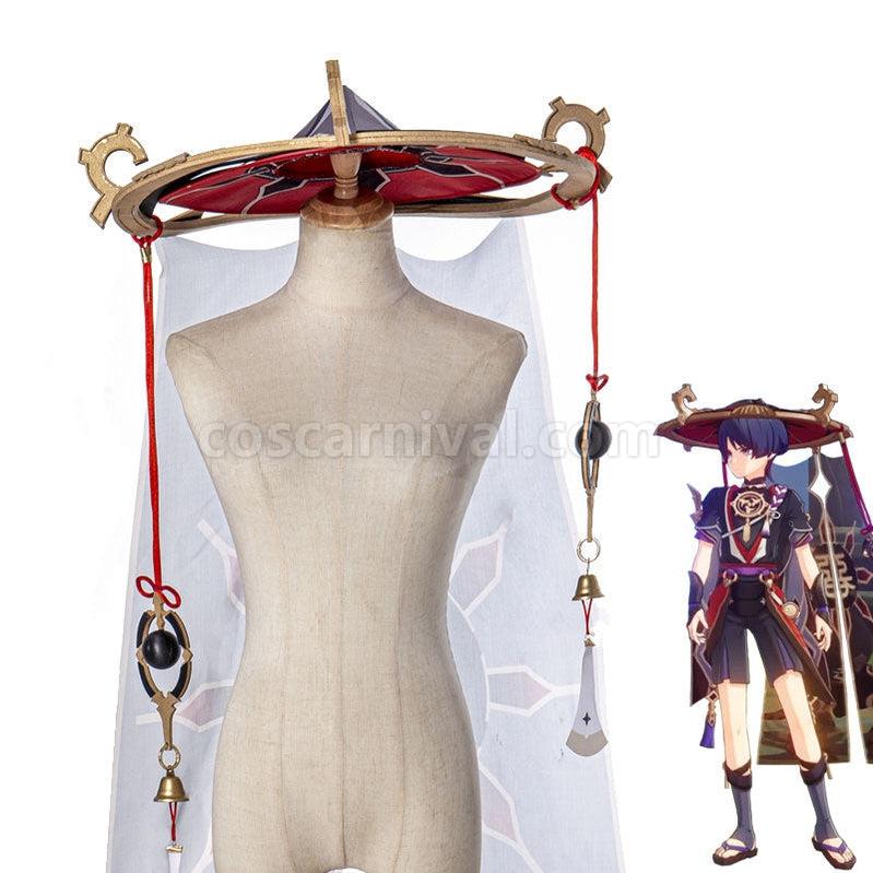 Genshin Impact Scaramouche Cosplay Hat coscarnival011111603