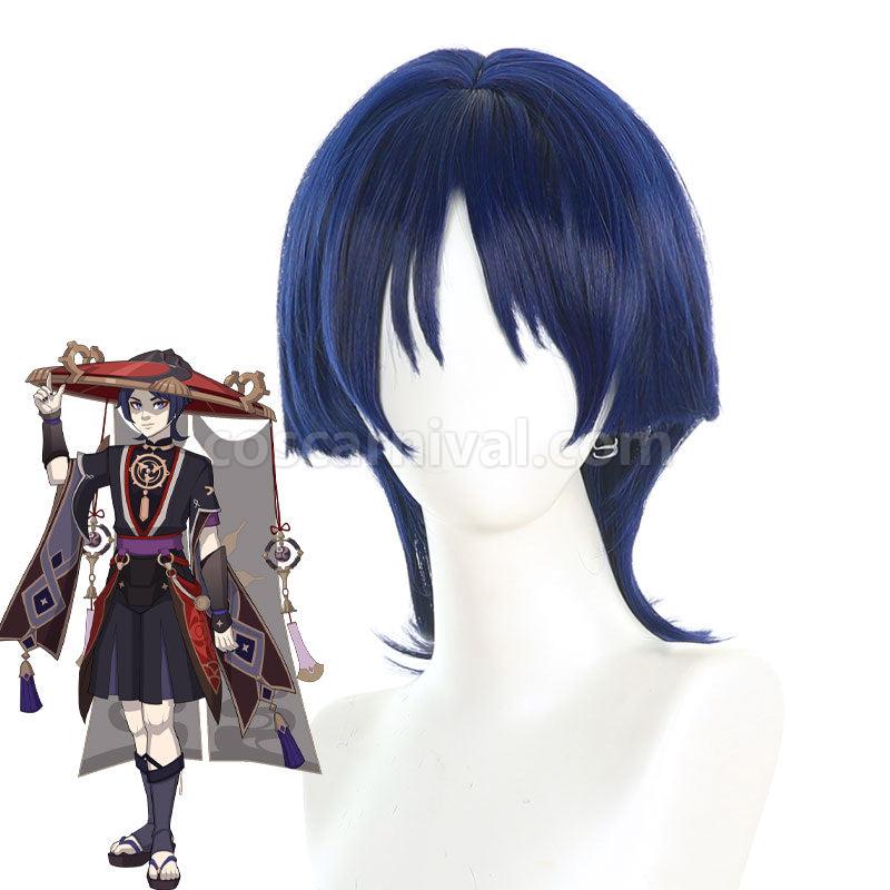 Genshin Impact Scaramouche Cosplay Wigs coscarnival01113334