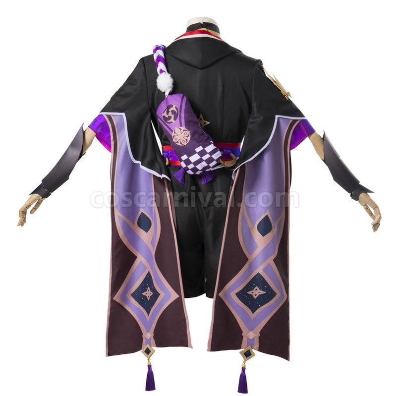Genshin Impact Scaramouche Fullsuit Cosplay Costumes coscarnival011111604