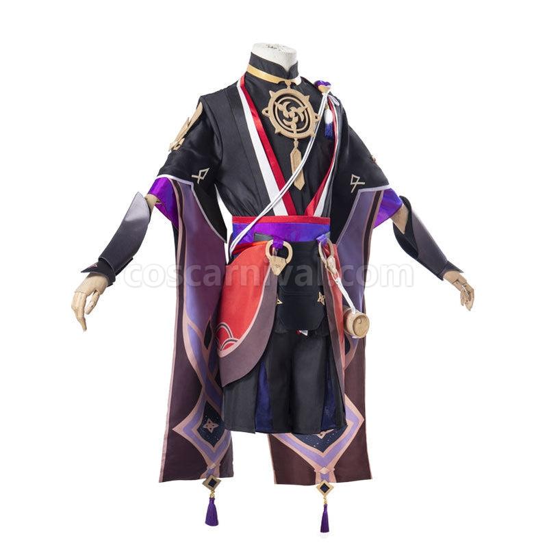 Genshin Impact Scaramouche Fullsuit Cosplay Costumes coscarnival011111613