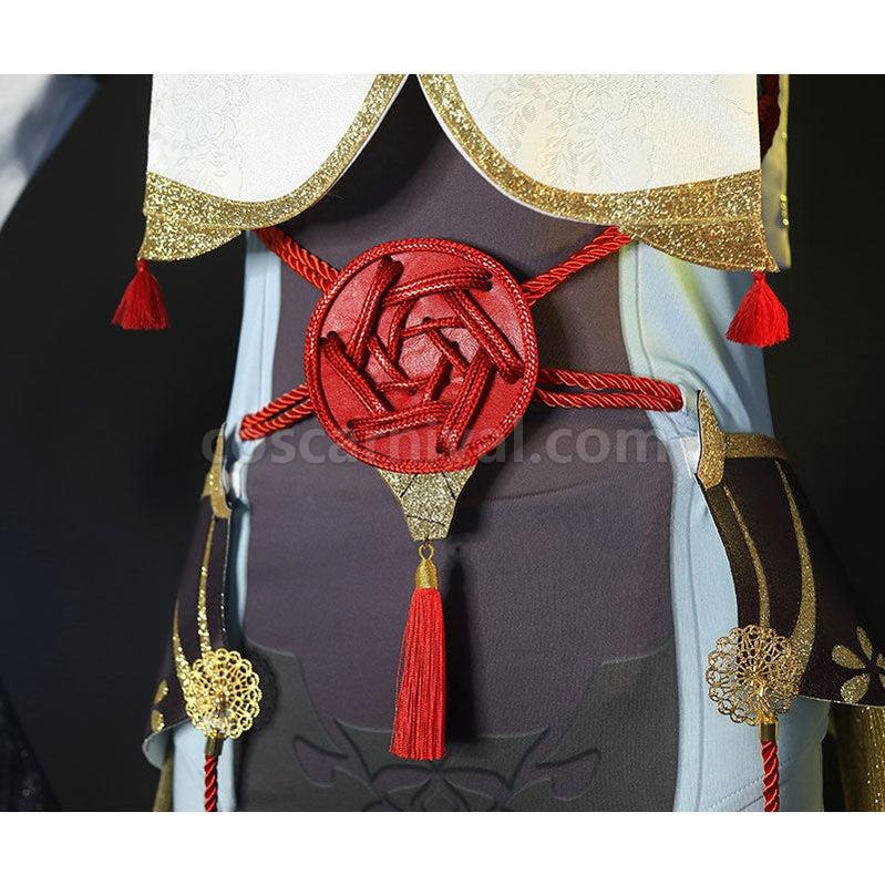Genshin Impact ShenHe Fullsuit Cosplay Costumes coscarnival011110719