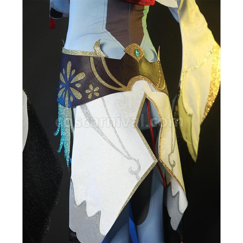 Genshin Impact ShenHe Fullsuit Cosplay Costumes coscarnival011110734