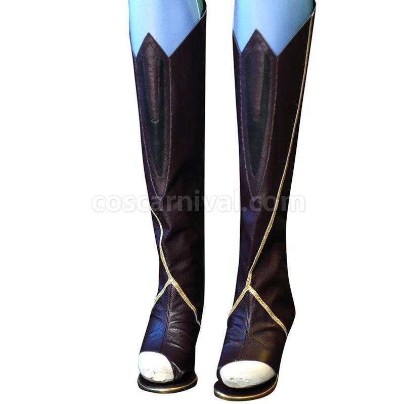 Genshin Impact ShenHe Fullsuit Cosplay Costumes coscarnival011110757