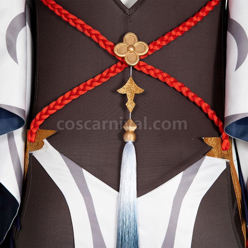 Genshin Impact Shenhe Cosplay Costumes coscarnival01118684
