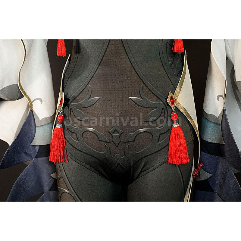 Genshin Impact Shenhe Fullset Cosplay Costumes coscarnival01118872