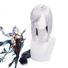 Genshin Impact Shenhe Long Grey Gradient Black Cosplay Wigs coscarnival01117043