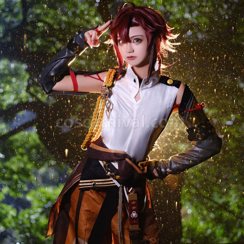 Genshin Impact Shikanoin Heizou Cosplay Costumes coscarnival01114838