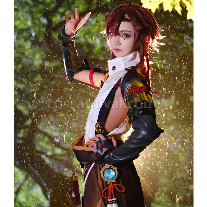 Genshin Impact Shikanoin Heizou Cosplay Costumes coscarnival01114848
