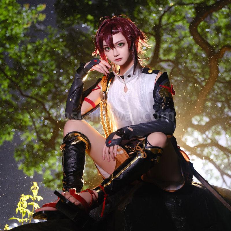 Genshin Impact Shikanoin Heizou Cosplay Costumes coscarnival01114865