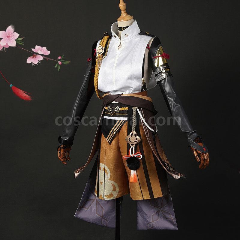 Genshin Impact Shikanoin Heizou Cosplay Costumes coscarnival01114877