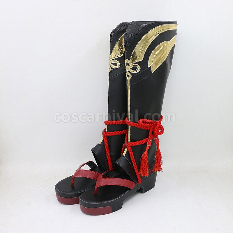 Genshin Impact Shikanoin Heizou Cosplay Shoes coscarnival01112200