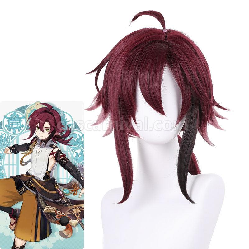 Genshin Impact Shikanoin Heizou Cosplay Wigs coscarnival01114919