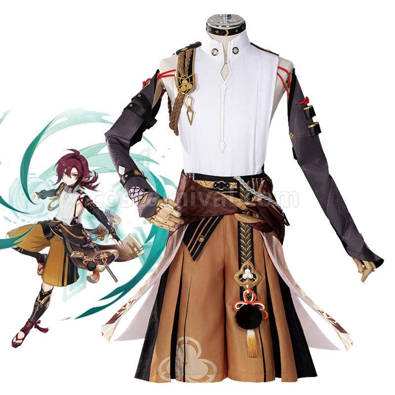 Genshin Impact Shikanoin Heizou Fullset Cosplay Costumes coscarnival01114385