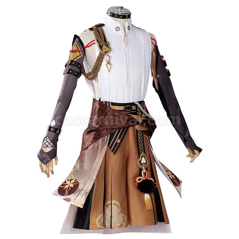 Genshin Impact Shikanoin Heizou Fullset Cosplay Costumes coscarnival01114397