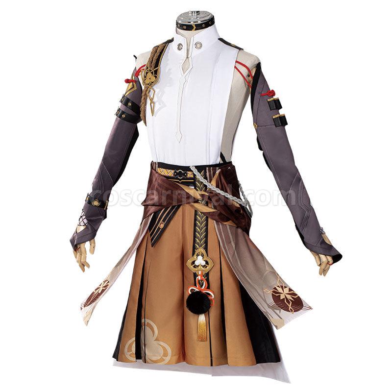 Genshin Impact Shikanoin Heizou Fullset Cosplay Costumes coscarnival01114406