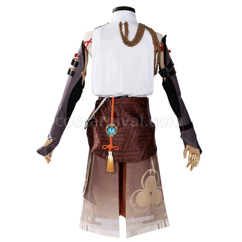 Genshin Impact Shikanoin Heizou Fullset Cosplay Costumes coscarnival01114415