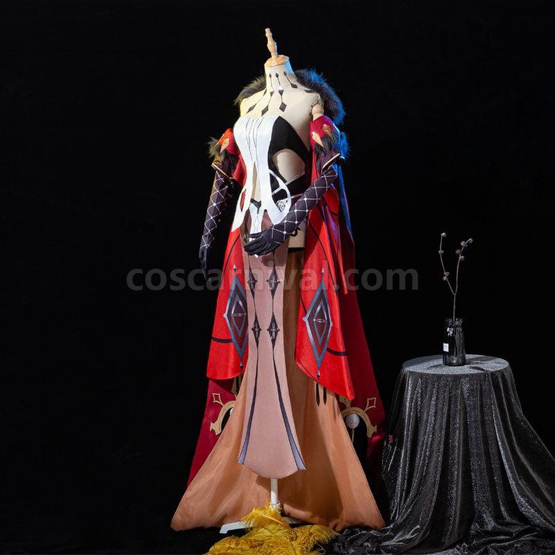 Genshin Impact Signora The Fair Lady Fullsuit Cosplay Costumes coscarnival011111900