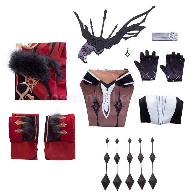 Genshin Impact Signora The Fair Lady Fullsuit Cosplay Costumes coscarnival011111923