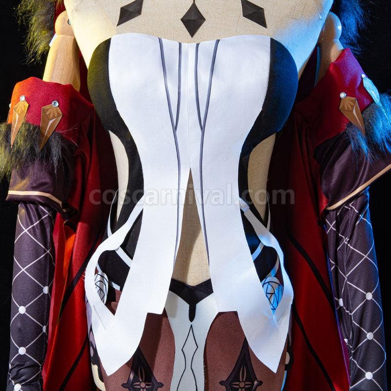 Genshin Impact Signora The Fair Lady Fullsuit Cosplay Costumes coscarnival011111945