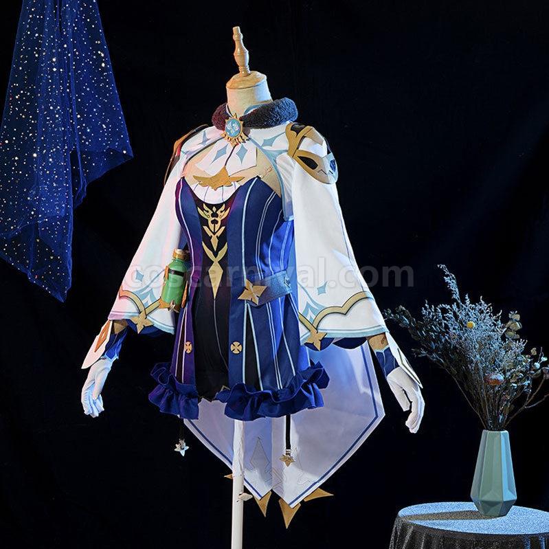 Genshin Impact Sucrose Fullsuit Cosplay Costumes coscarnival011112068
