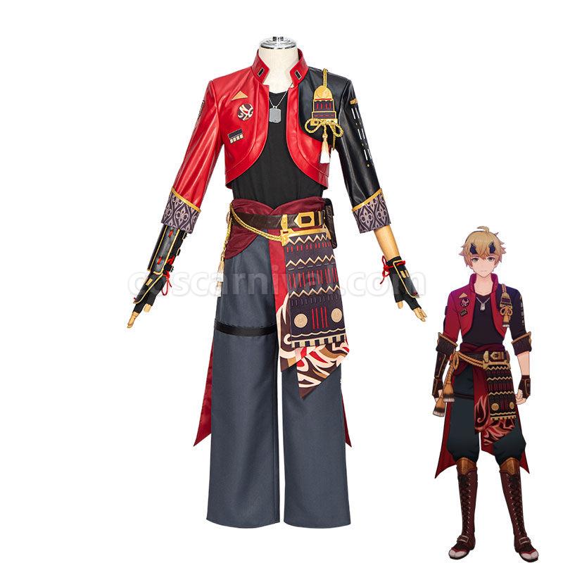 Genshin Impact Thoma Fullsuit Cosplay Costumes coscarnival011110055