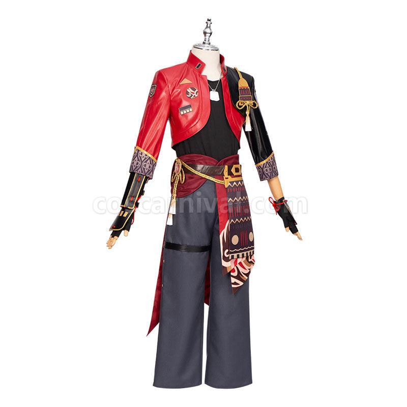 Genshin Impact Thoma Fullsuit Cosplay Costumes coscarnival011110061