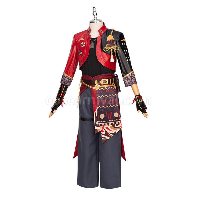 Genshin Impact Thoma Fullsuit Cosplay Costumes coscarnival011110069